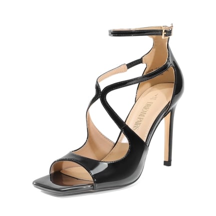 4 Inch Black Heels DREAM PAIRS